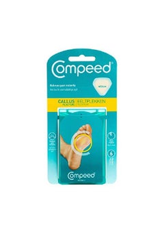 Callus Removal Plaster Strips For Under Foot Rubbing Protection, Breathable Callous Remover Pads For Feet Medium_Pack Of 6 Patches