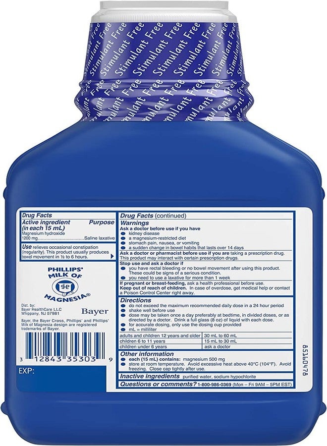 Phillips' Milk of Magnesia Original 26 oz (Pack of 3) - Image 5
