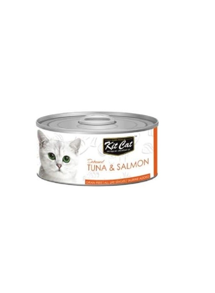 Kit Cat Grain Free Tuna & Salmon Topper Wet Cat Food - Image 3