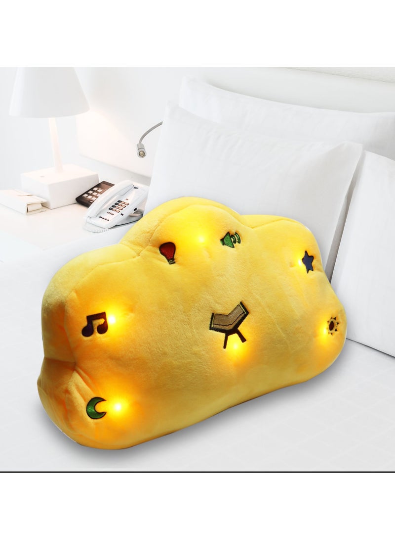 سندس الوسادة الناطقة المضيئة اصفر - Image 1