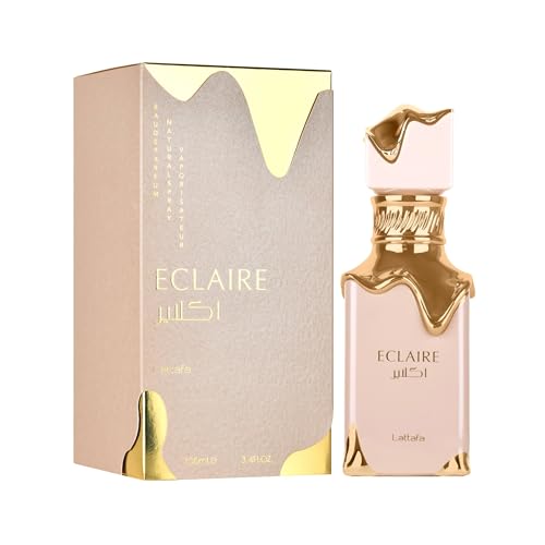 Lattafa Eclaire Vanilla Caramel Sweet Floral Eau de Parfum LongLasting Fragrance for Women 340 Ounce 100 ml - Image 3