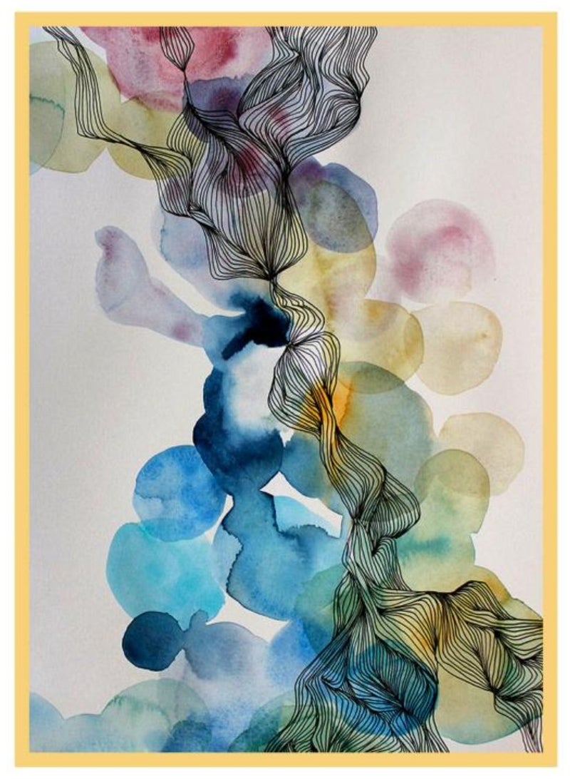 Alissa Crystal Porcelain Decorative Wall Painting - Image 1