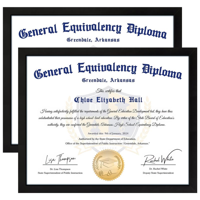 FIXSMITH 85x11 Diploma Frame Black Picture Frame With Clear Plexiglass 2 Pack Certificate for Wall Display Document Frame High School Diploma