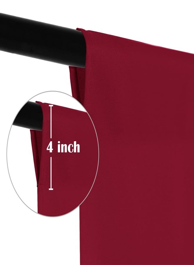 Sugargirl 8FTX10FT Red Screen Backdrop Background for Photography, Polyester Photo Backdrop for Video and Television, Photoshoot, Party, Zoom (1 Panel, Stand NOT Included) - Image 3