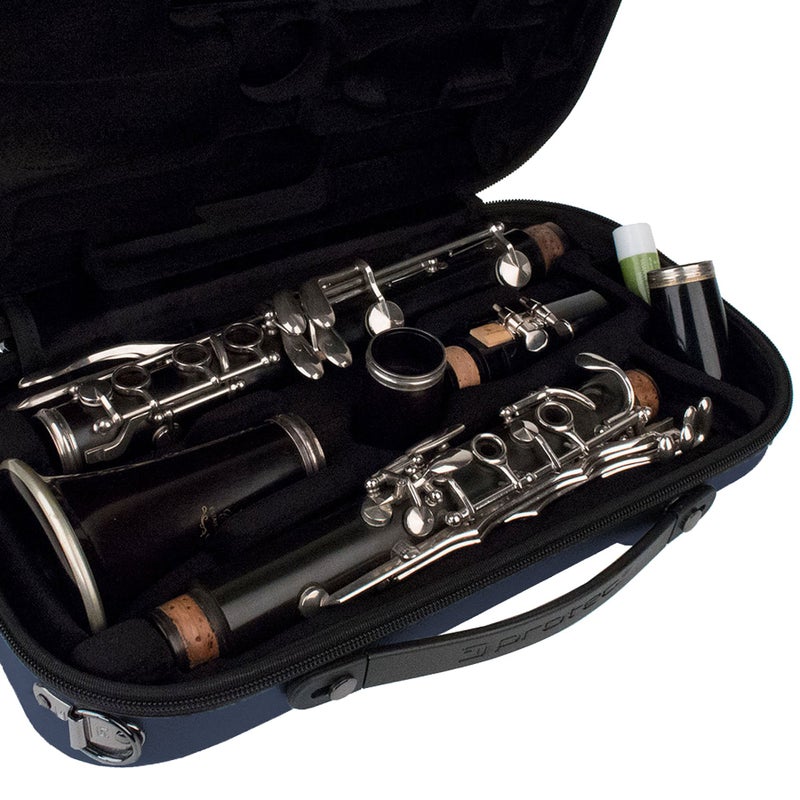 Protec Micro-Sized ABS Protection Clarinet Case, Blue (BM307BX) - Image 2