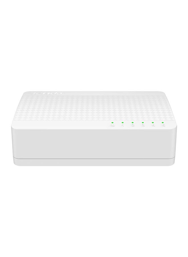 Tenda S105 5-Port Ethernet Switch White - Image 1