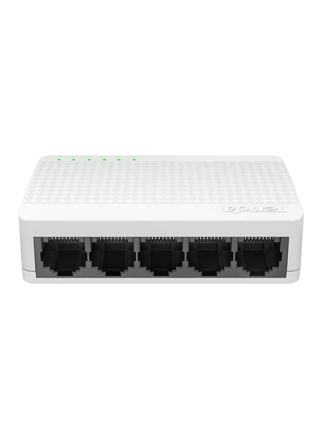 Tenda S105 5-Port Ethernet Switch White - Image 2