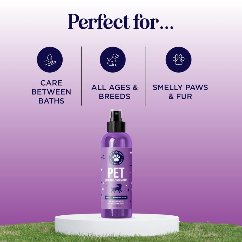 Honeydew Lavender Oil Dog Deodorizing Spray - Dog Spray for Smelly Dogs and Puppies and Dog Calming Spray with Lavender Essential Oil - Lightly Scented Dog Deodorizer for Smelly Dogs and Dog Essentials - Image 3