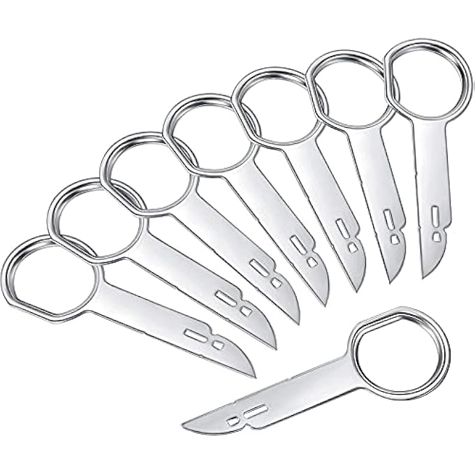 Excefore Car Radio Removal Tool Key Radio Removal Tool Key Set With Easy Grip Handles Car Cd Dvd Host Key Disassembly Tool For Ford Mercedes And Audi 8Pcs - Image 1
