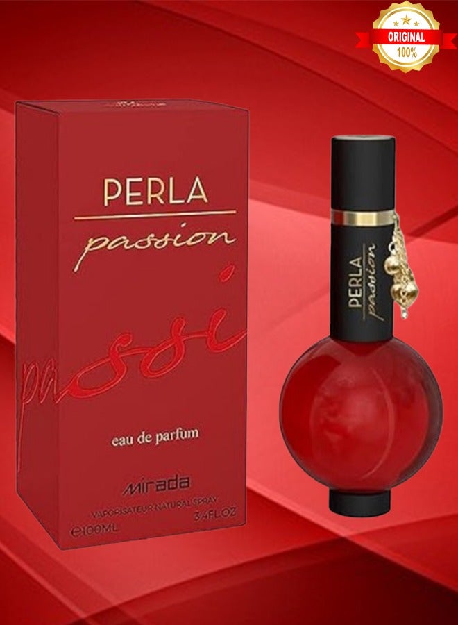 ميرادا 4 قطع عطر بيرلا باشن 100 مل - Image 2