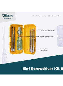 Hillgrove Hillgrove HGCM365M1 High Quality Durable Construction Household Rubber Handle Straight Claw Hammer with 5in1 Combination ScrewdriverWire Cutter8Inch Adjustable Wrench and Double Open End Wrench Set  - Image 4