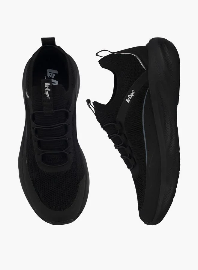 Lee Cooper Men Slip-On Textured Ankle Sneakers