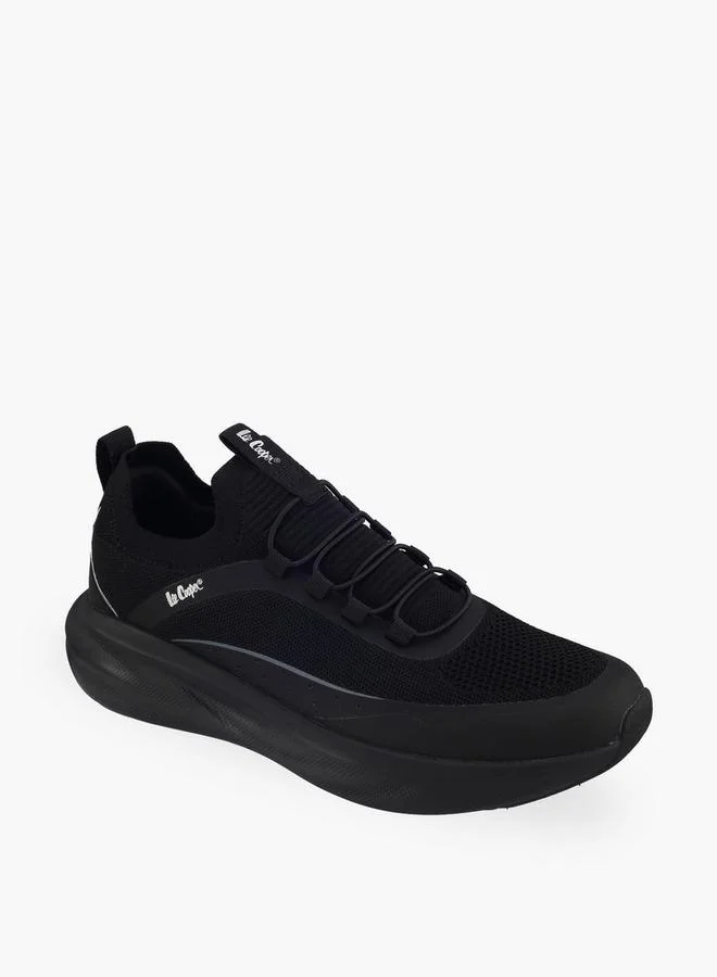Lee Cooper Men Slip-On Textured Ankle Sneakers