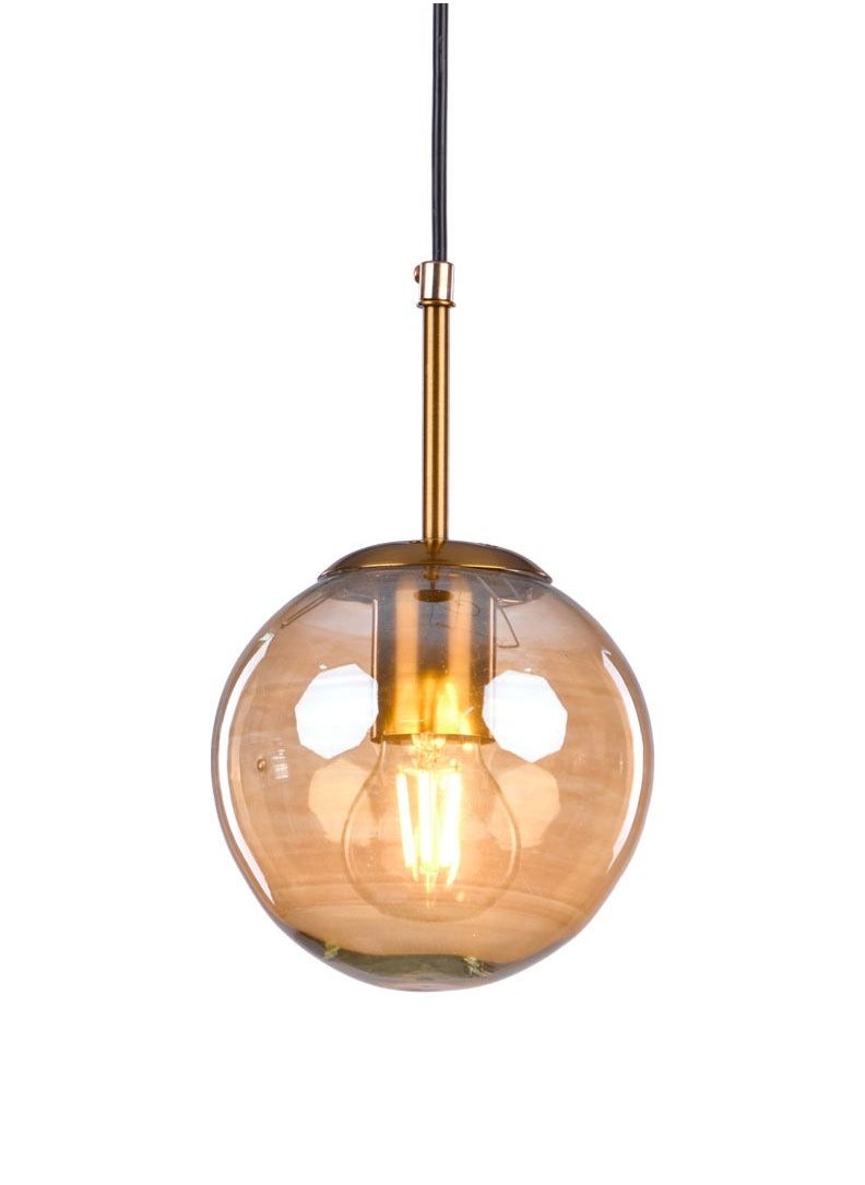 Cilcular gold modern ceiling lamp with opal glass G11G
