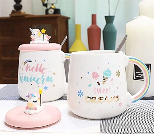Snazzy Creative Unicorn Ceramic Patterned Coffee Mug - Image 3