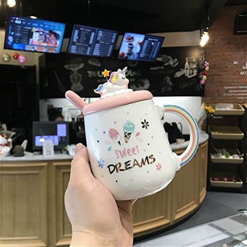 Snazzy Creative Unicorn Ceramic Patterned Coffee Mug - Image 5