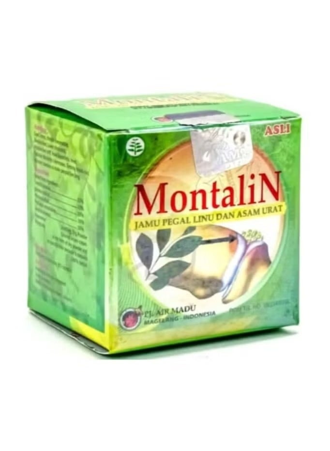 Montalin for the treatment of joint and bone pain and gout
