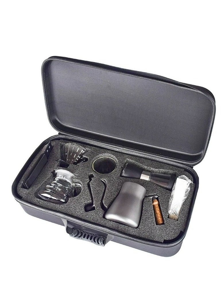 رولستيمي صانع القهوة 7 قطعة مجموعة مع حقيبة حمل المحمولة - Image 3