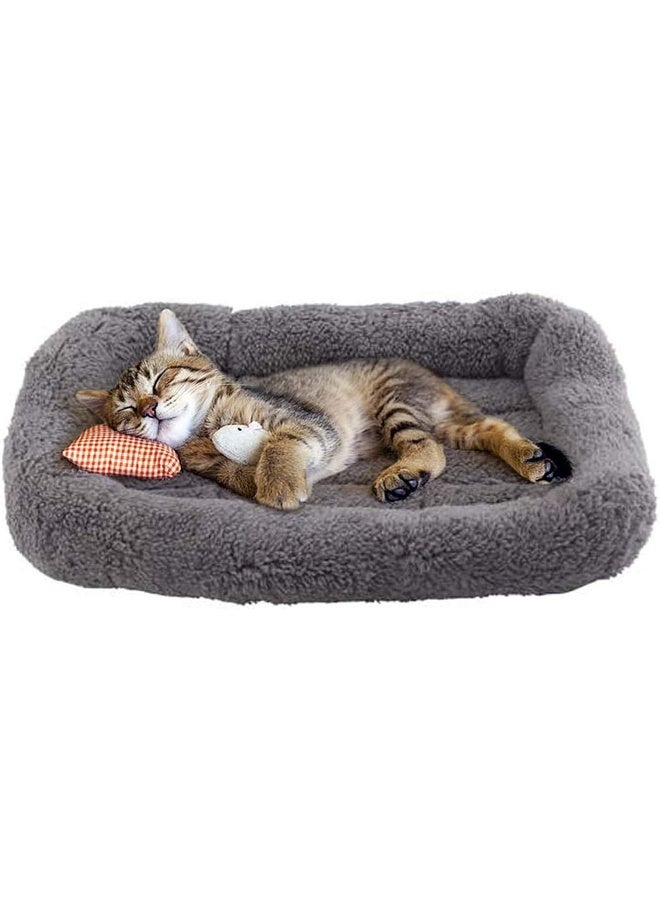 Coodipet Cat Bed Kitten Bed Cosy Soft Small Pet Cushion Washable Bed for Cat's Nest/Cave - Image 1