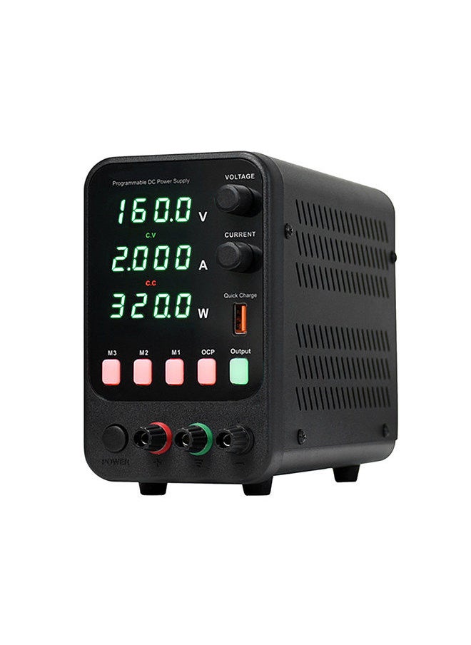 wanptek - WANPTEK Bench DC Power Supply Variable 160V 2A Digital Display Adjustable Switching Regulated Power Supply CV CC with Data Storage - Image 1
