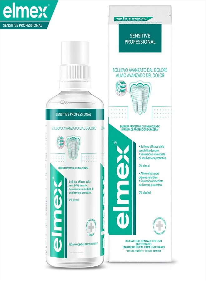 Elmex Sensitive Plus Mouthwash 400ml - Image 2