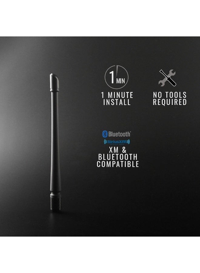 Rydonair Antenna Compatible with Harley Davidson 1998-2023 | 7 inches Flexible Rubber Antenna Replacement | Designed for Optimized FM/AM Reception - Image 2