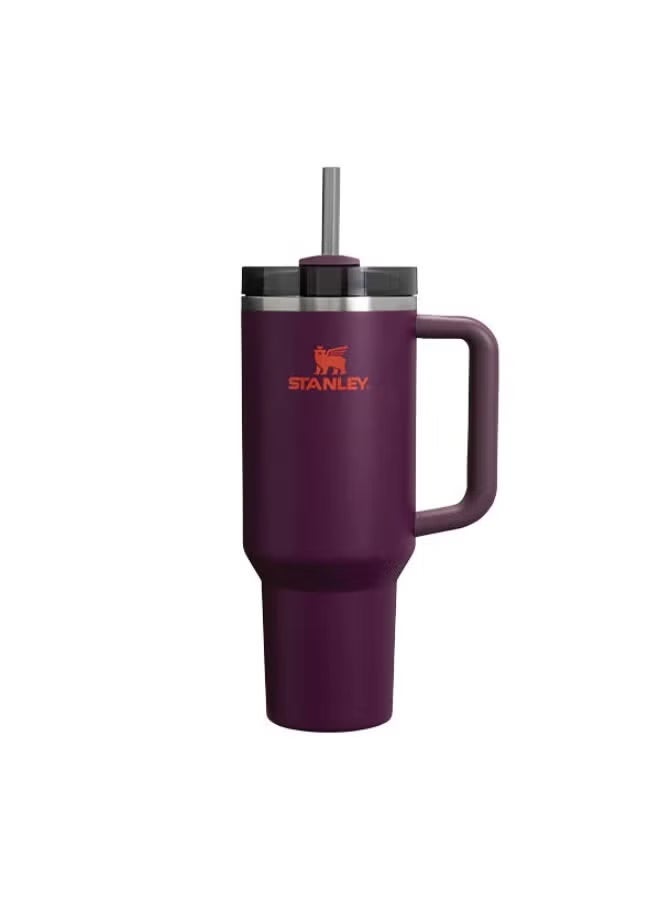 Stanley Quencher H2.0 FlowState Stainless Steel Vacuum Insulated Tumbler with Lid and Straw for Water, Iced Tea or Coffee,Smoothie and More,40 oz - Image 1