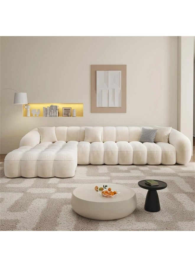 Comfynest - Fabric Overstuffed Multifunctional Sofa Set – Multiple Options Available (L-Shape Sofa Only, Right) - Image 1