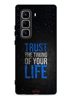 Tolwak Infinix Hot 50 Pro Plus 4G Protective Case Cover Trust The Timing Of Your Life  - Image 1
