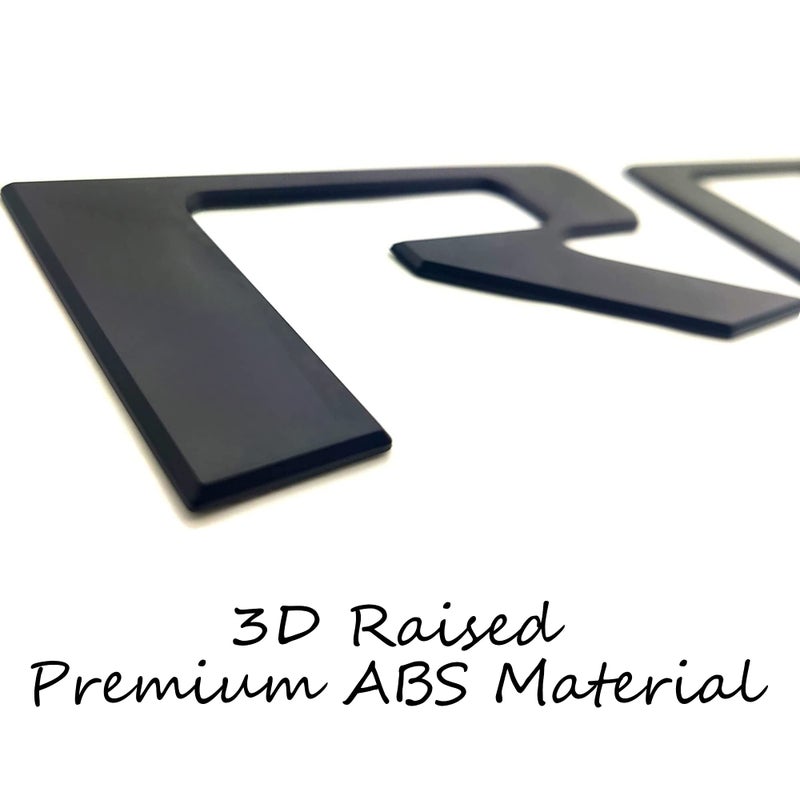 Texflic Tailgate Insert Letters Compatible with Chevy Silverado 2019 2020 2021 2022 2023 2024 2025 Accessories 3D Rear Emblems Badge with Strong Adhesive Matte Black - Image 4