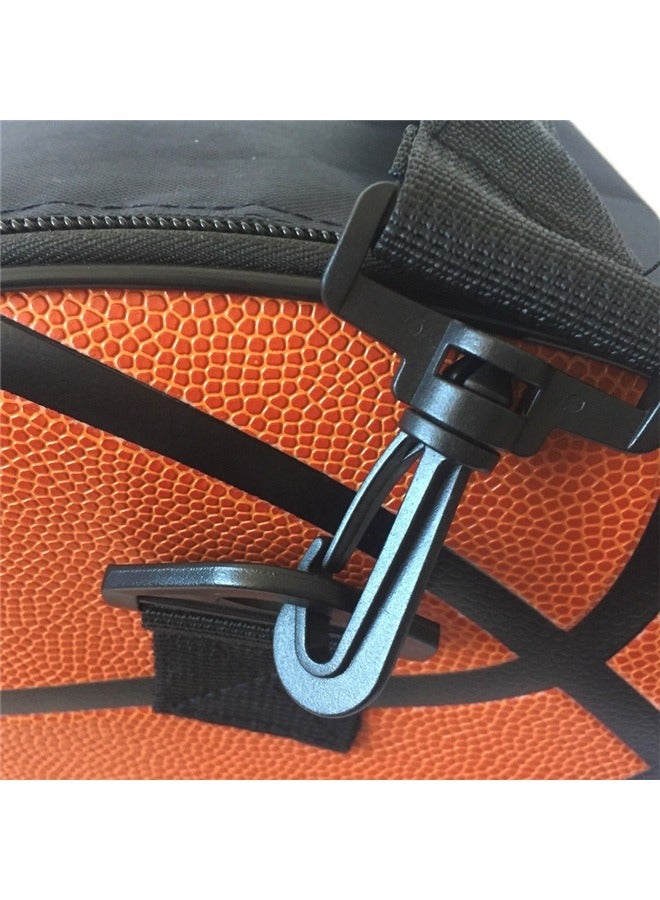 Generic Basketball Holder Bag，Single basketball Ball Tote Bag Storage Handbag with Ball Holder Pad, Anti-Scratch Compartment u0026 Handle Strap Fits - Image 5