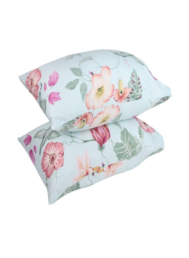 WBYCOTBED Green Pillow Cases Queen Size Set, 100% Cotton Super Soft Pillowcases with Envelope Closure, 20×30 inches - Image 4