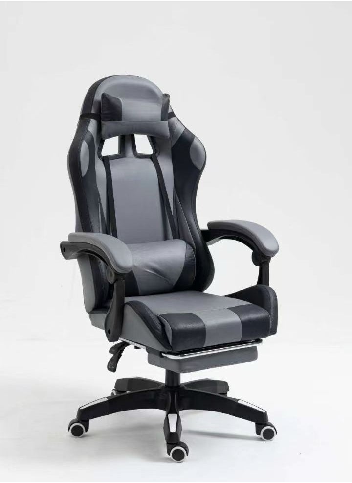 FUN MOMENT Fabric Gaming Chair with Footrest  - Image 1