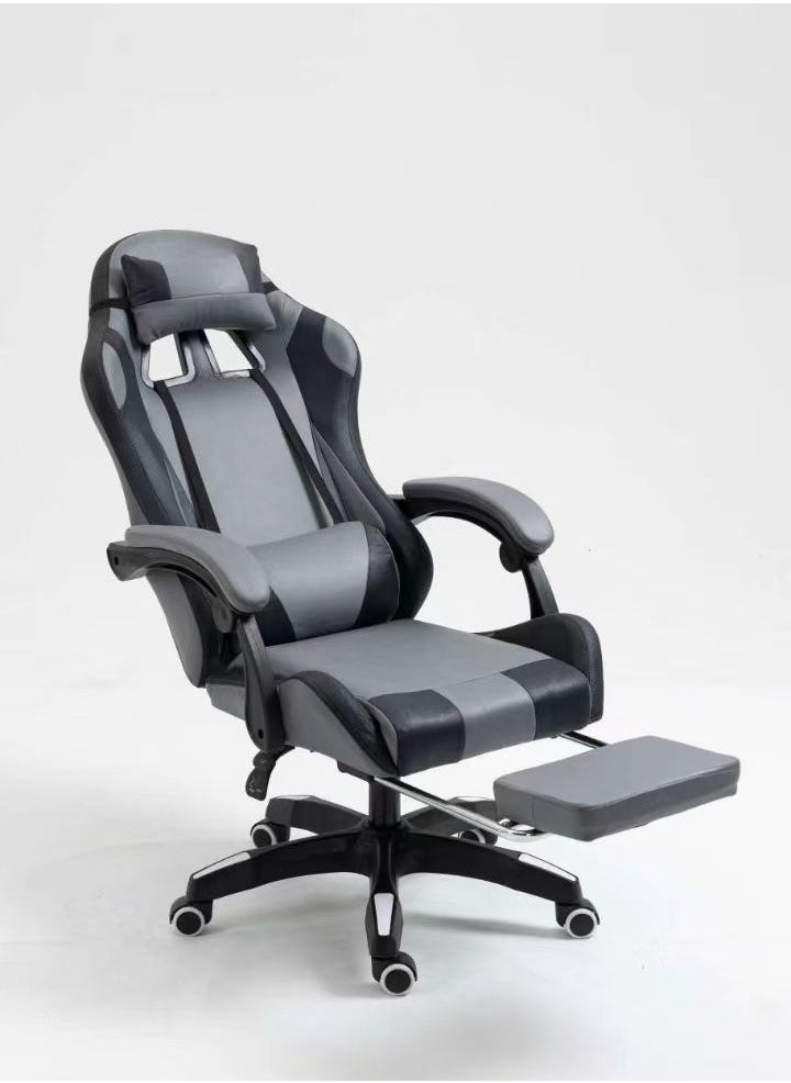 FUN MOMENT Fabric Gaming Chair with Footrest  - Image 2