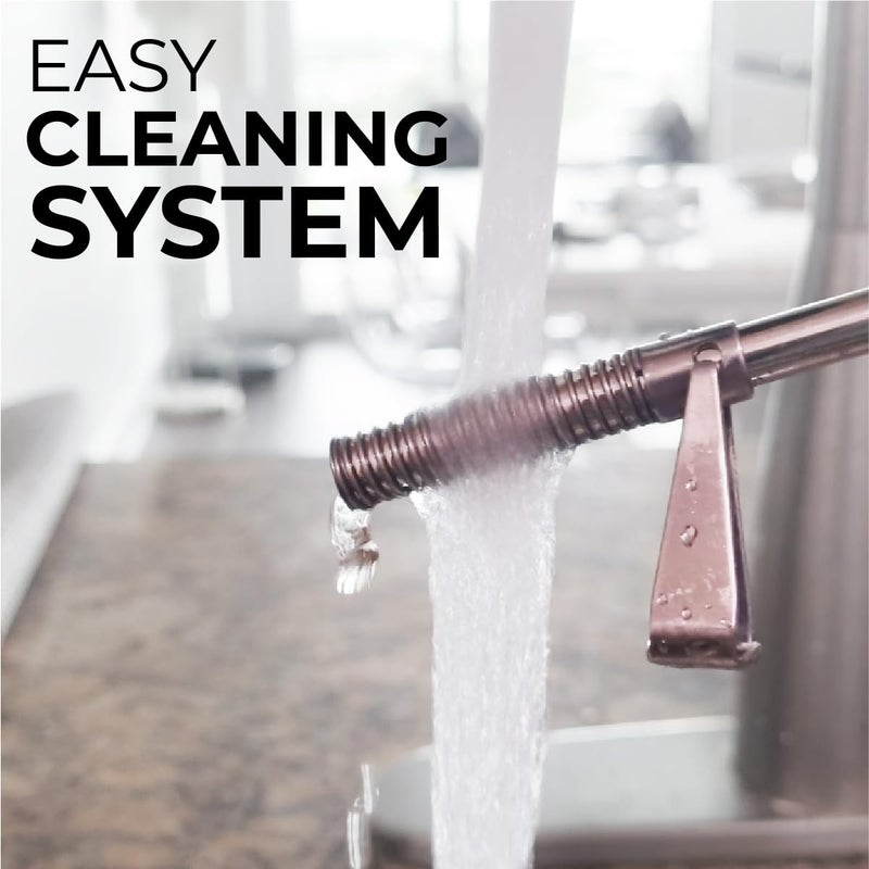 Gaucho-Market Stainless Steel Yerba Mate Spring Bombilla (Straw) Made In Argentina, with bronze heat difusor. Unique disassembling spring system for easy cleaning. - Image 3