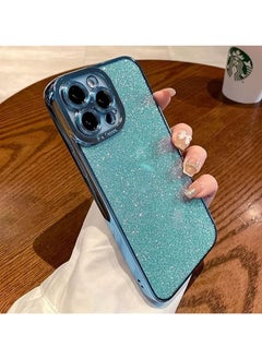 X-level iPhone 15 Pro Max/iPhone 15 Ultra Case Cover For Women Girls Glitter Luxury Flexible Plating Shockproof Full Camera Lens Protective Protection Accessories Phone Back Cover  - Image 5