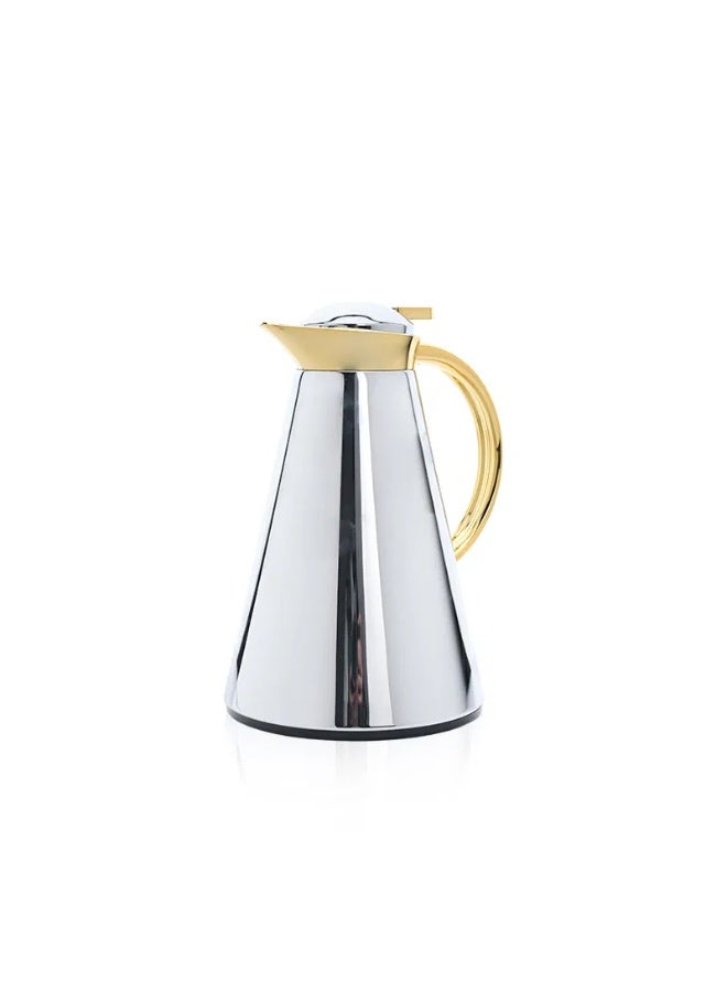 تافولو طاولة، ترمس، فضي، مطلي بالذهب، 1 لتر - Image 1