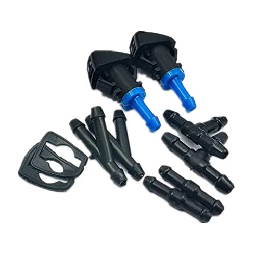 2 Pack Windshield Washer Hood Nozzle Sprayer kit 28932ZL00A Compatible with Nissan Frontier 200916 200912 Pathfinder200915 Xterra