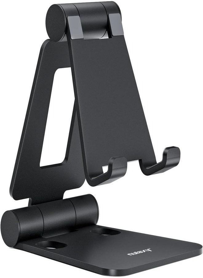 Adjustable Foldable Phone Tablet Stand for Desk Black - pzsku/Z2A1FA9EAD5EDA2B9DFB7Z/45/_/1712461355/6d521b25-c2e0-441e-b182-0e1578f4feb5