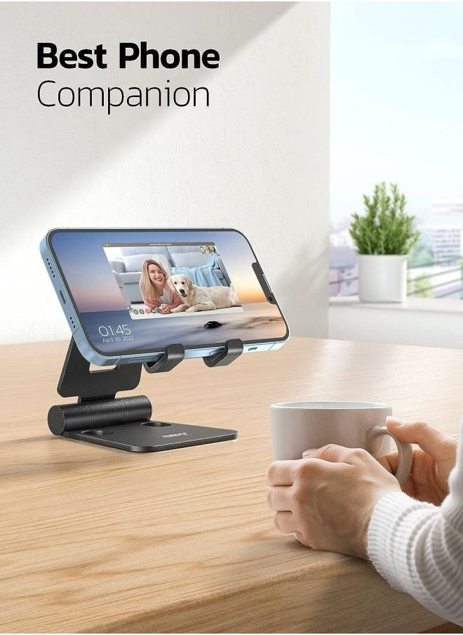 Adjustable Foldable Phone Tablet Stand for Desk Black - pzsku/Z2A1FA9EAD5EDA2B9DFB7Z/45/_/1722674063/04e1071d-d2d7-4f58-840b-e00997d63d4f