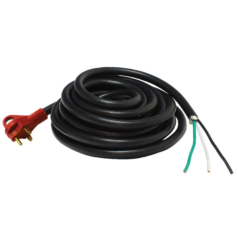 Valterra كابل الطاقة Valterra Mighty Cord A10-3025END RV بطول 25 قدم، طرف واحد للتوصيل الثابت - Image 2