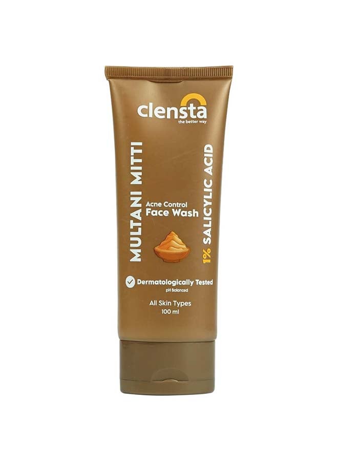 Clensta غسول وجه للتحكم في حب الشباب من مولتاني ميتتي - Image 1
