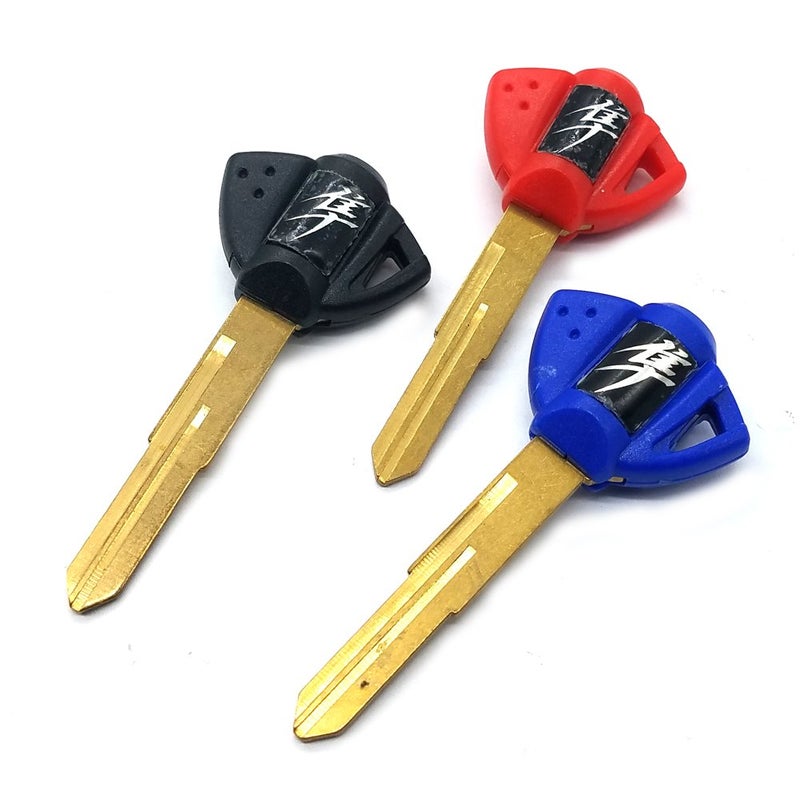 Generic Decor Season 3 x Motorcycle Uncut Blades Blank Keys Fob for Suzuki GSXR1300 Hayabusa  - Image 2