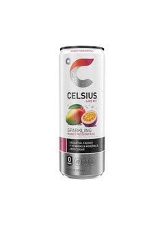Celsius Sparkling Mango Passionfruit, Functional Essential Energy Drink 12 Fl Oz (Pack of 12)  - Image 5