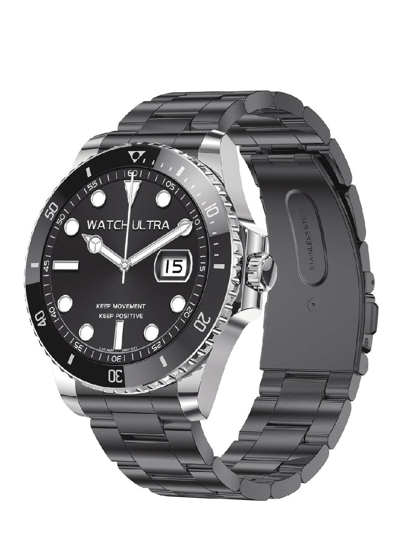 ليفور ساعة ليفور الذكية شاشة أموليد 1.43 بوصة LWS525-Black - Image 1