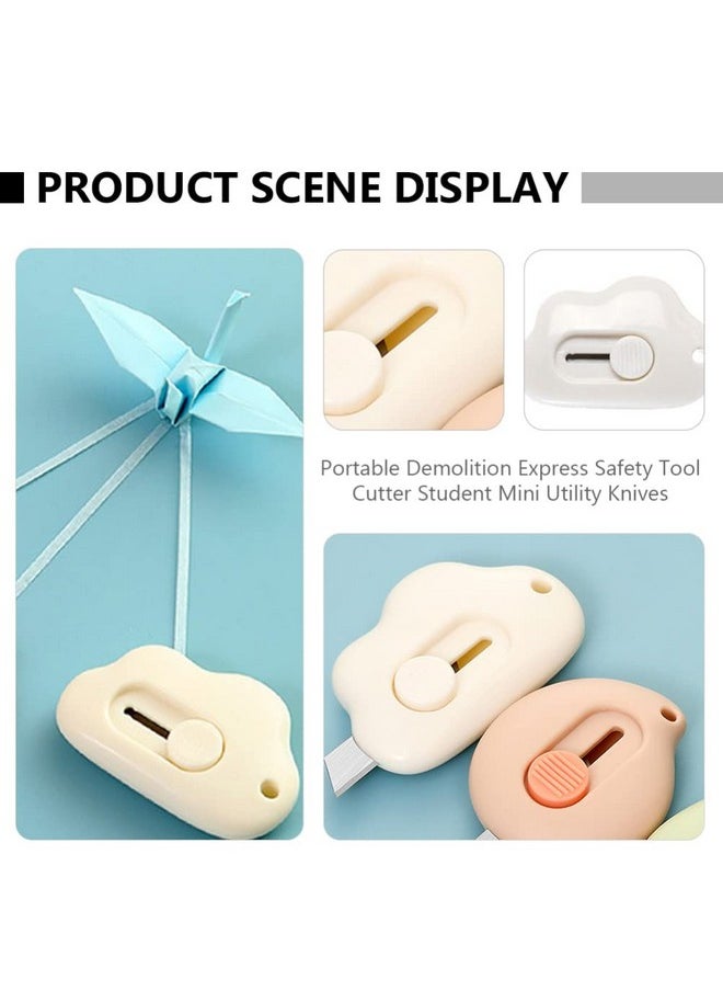 3 Pieces Mini Utility Knives Cloud Shaped Box Cutter Mini Retractable Letter Opener Envelope Slitter Carton Opener Box Cutter With Hanging Hole For Office And Home Use - pzsku/Z2A202EBD6E992BBEC7CBZ/45/_/1735214566/d90e7215-8596-46e3-8204-f9eb32400027