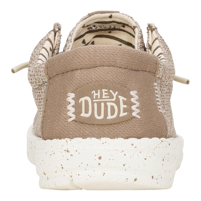 HEYDUDE Boy's Toddler Wally Stretch Sox Slip On Shoe, Walnut Size 8 | Lightweight Easy On Casual Shoe - Image 5