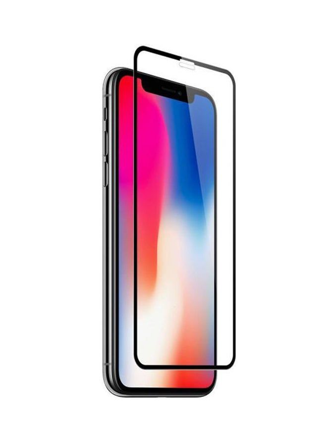 vesus Tempered Glass Screen Protector For Apple iPhone XS Max Black/Clear