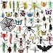 DOITEM Realistic Insect Toy Figures for Kids 45Pack Colorful Assorted Play Bugs for Children Toddler Education Themed Party Gift Halloween Filler Cupcake Topper - Image 2