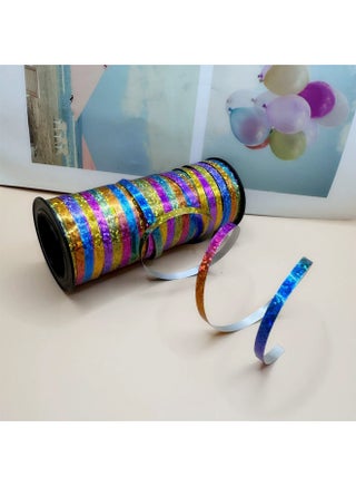 3 Roll, 273 Meter Curling Ribbon, Crimped Curling Ribbon Metallic Balloon Ribbon Gift Wrap Ribbon Balloon String Shiny Wrapping Ribbon For Crafts, Birthday, Wedding, Party Decoration, Ribbons For Bouquets, Flower Wrapping Paper, Craft Supplies, Fabric, Handmade Wedding Bouquets Material(Multicolor) - pzsku/Z2A2054C3BEDFC70B5115Z/45/1744598589/4d1f3ecf-3630-4014-b533-fe5986fed6a5